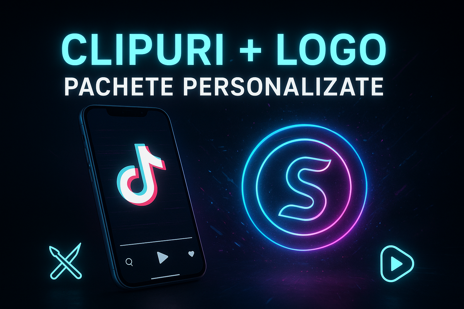 Clipuri + Logo – Deluxe