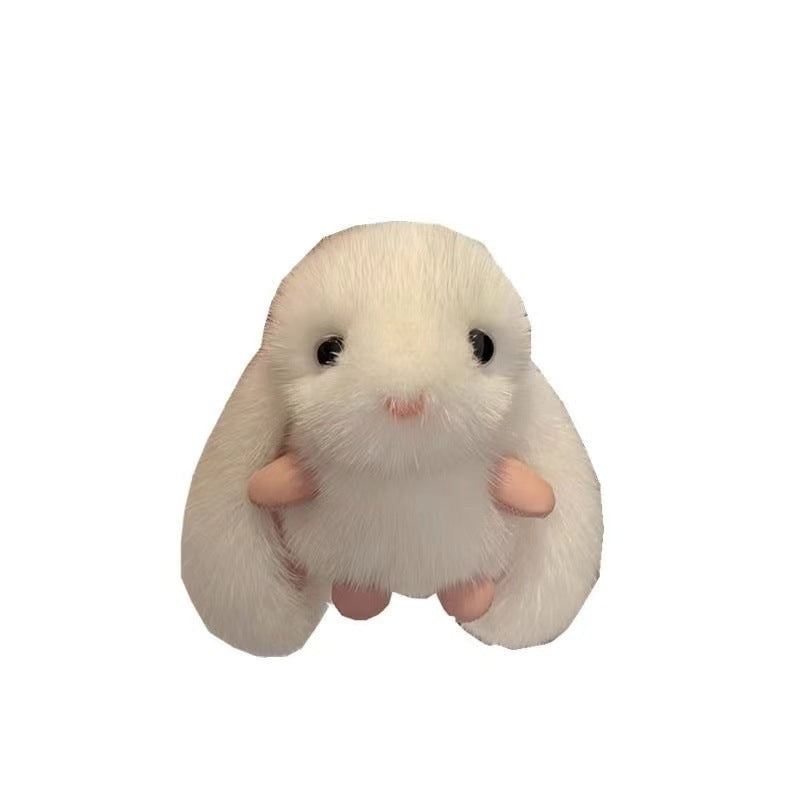Mink Plush Bunny Plush Pendant